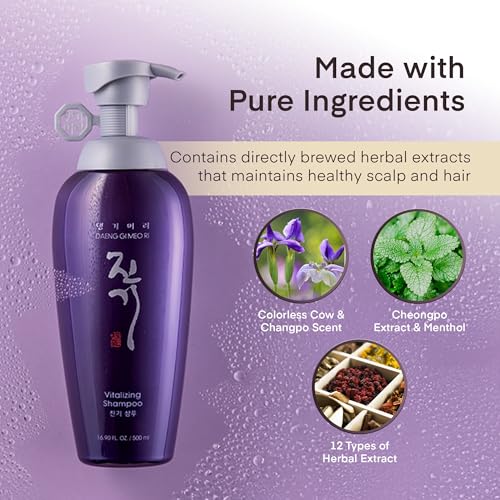 Daeng Gi Meo Ri Jin Gi Vitalizing Shampoo 1 Fl Oz - Moisturizes Frizzy & Split Hair
