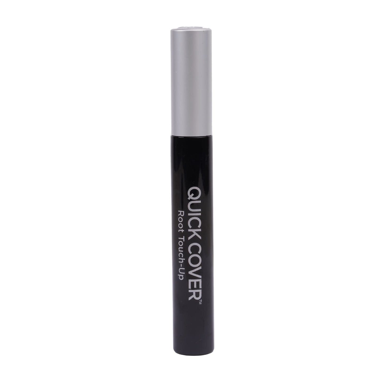 RED by KISS Quick Cover Root Touch Up Rescue (Jet Black 2 Pack), Mascara Natural Water-Resistant Temporary Gray Concealer Cover Up Brush for Hair Mustache & Beard, Formulated with Jojoba Oil