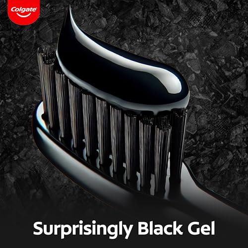 Colgate Charcoal Clean Black Gel Toothpaste 480g (4x120g) Deep Clean