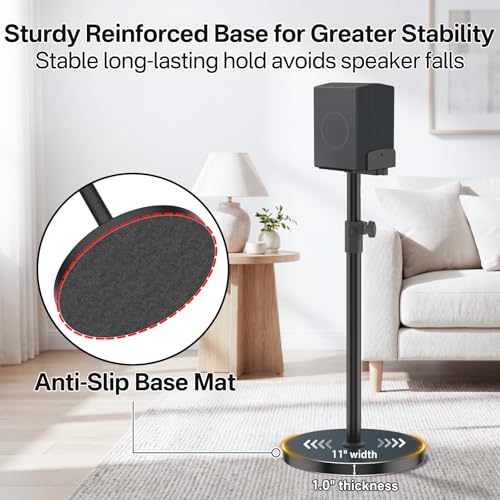 Adjustable Samsung Speaker Stands Pair for Q990H/Q930F Rear Speakers