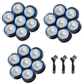 7 Blades Head Shaver Replacement Heads - 3 Count - Compatible with 5-Head & Above Models