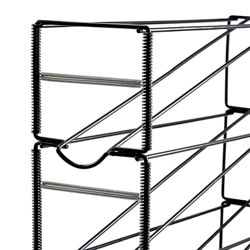 20-Inch 4-Tier Cup Dispenser Rack for Cafes and Restaurants