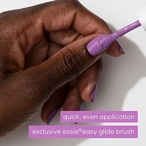 Essie Salon-Quality Nail Polish, 8-Free Vegan, Peachy Coral, Peach Side Babe, 0.46 fl oz
