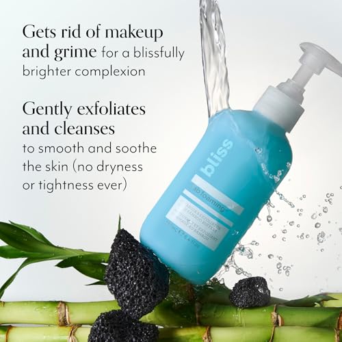 Bliss Bright Idea Eye Cream + Fab Foaming 2-in-1 Cleanser - Cleanse and Brighten - 2 Step Skincare - Clean, Vegan, and Cruelty-Free
