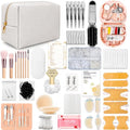 White Mini Emergency Kit for Women – Bridal & Purse Essentials, Wedding Survival, 50+ Items
