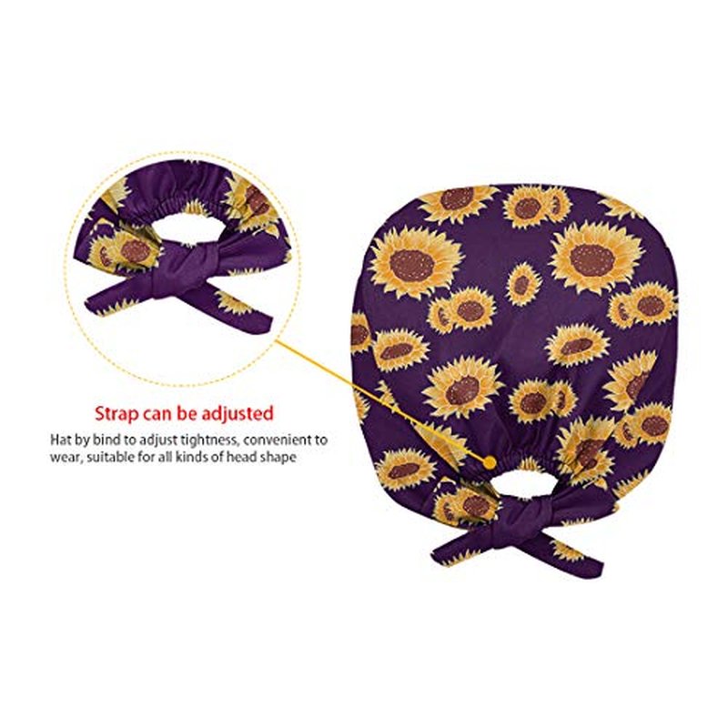 Belidome Working Hats with Adjustable Tie Sweatband for Painting Cleaning Cap