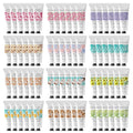 72 Pack Natural Hand Creams Gift Set with Travel Sizes & Aromatherapy Scents - Moisturizing Lotion for Dry Hands, Employee & Bridesmaid Gifts