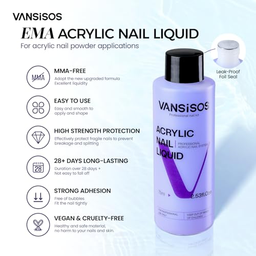 Acrylic Nail Kit for Beginners A3 - Complete Set with 24 Colors & Nail Drill