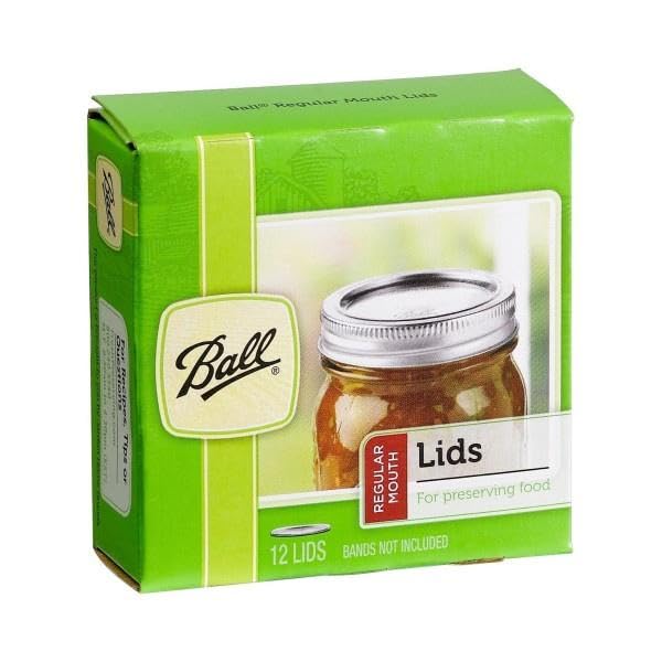 Ball Regular Mouth Mason Jar Lids – 16 Dozen (192 Lids) for Canning, Made in USA