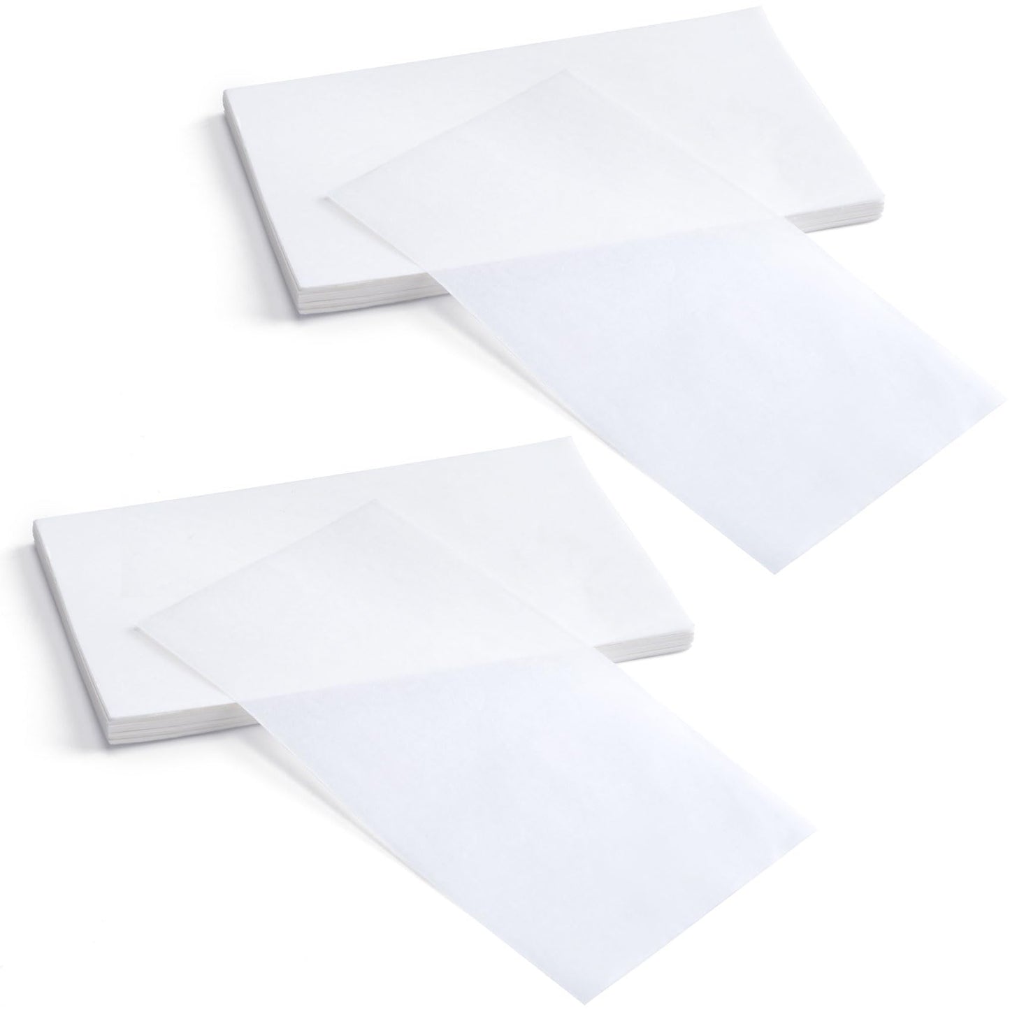 Pndeyo 140pcs End Papers for Hair Perm, Disposable Thin Salon Hair Perm Papers, High Temperature Resistance Curling Tissue Styling Accessories for Cold and Hot Perms- White