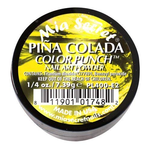 Mia Secret Professional Color Punch Collection Acrylic Powder ( Pick Your Color ) (Pina Colada)