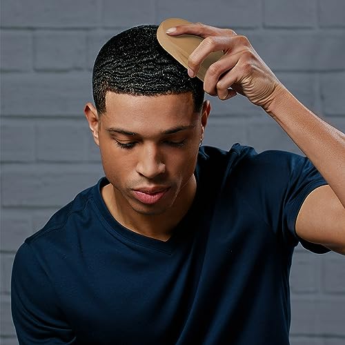 Diane Reinforced Boar Bristle Military Wave Brush for Men and Barbers ? Hard Bristles for Thick to Coarse Hair ? Use for Detangling, Smoothing, Wave Styles, Restore Shine and Texture