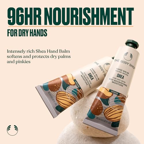 The Body Shop Shea Hand Cream ? Nutty Fragrance, On-the-Go Hydration & Protection ? 1.0 oz