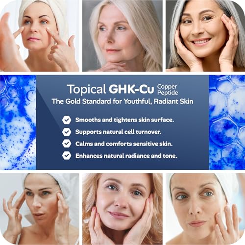Copper Peptide GHK-Cu & Methylene Blue Infused Whipped Grass Fed Beef Tallow Balm, Anti-Aging, Fine lines, Wrinkles, Eczema, Acne, Full body moisturizer, All skin types, With Organic Ingredients 3.4oz