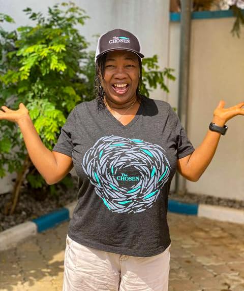 Women Teal The Chosen Against the Current T-Shirt - XX-Large Faith Tee