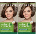 Clairol Natural Instincts Demi-Permanent Hair Dye, 6C Light Brown Hair Color, Pack of 2