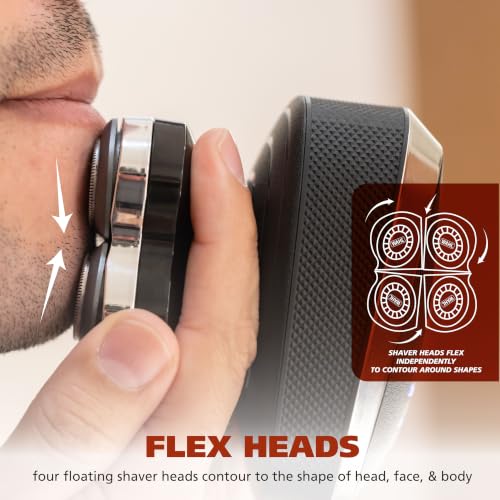 Wahl Baldscaper Waterproof Electric Head & Body Shaver for Bald Men – Includes Blade Guard