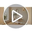 Matte Gold Irregular Organic Wall Mirror 36x20 Inch - Freeform Design