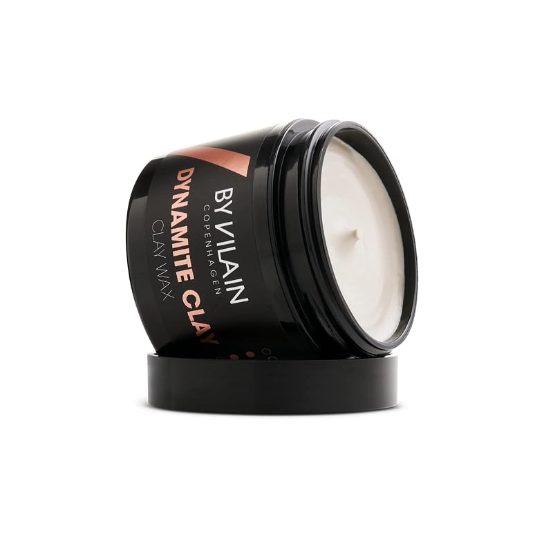 Dynamite Clay by Vilain - Professional Hair Styling Wax with Thick Hold & Matte Finish 65ml