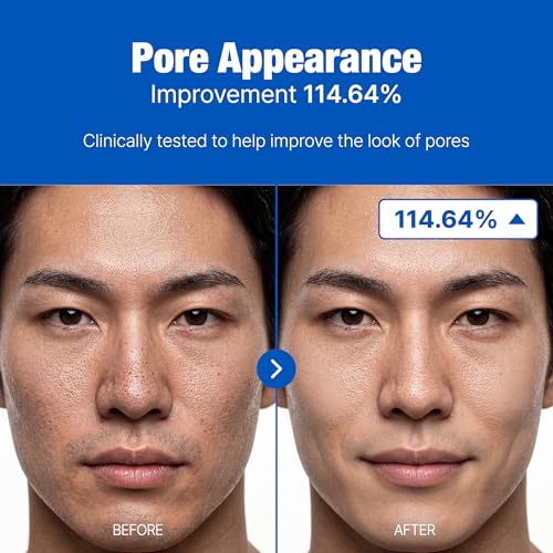 Daily Weekly Cooling Toner Pads for Men - Pore Care & Skin Refresh, 70 Pads