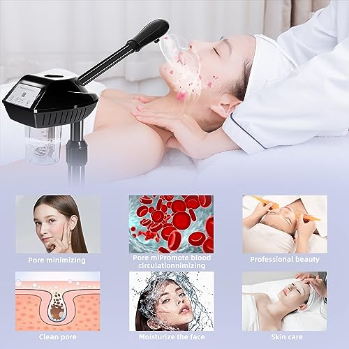 Facial Steamer Professional on Wheels - Medium FS-02 Black