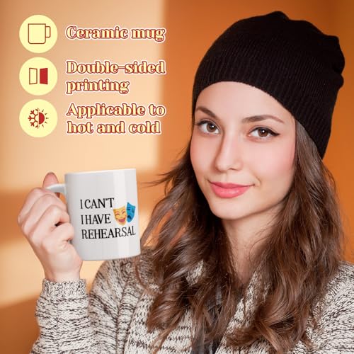 7 Pcs Theater Gifts for Women Girls Funny Musical Actor Broadway Gifts for Theater Lovers Drama Students Graduation Birthday Holiday