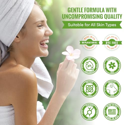 Moisturizing Eczema Body Wash with Manuka Honey & Aloe Vera - 8 Fl Oz
