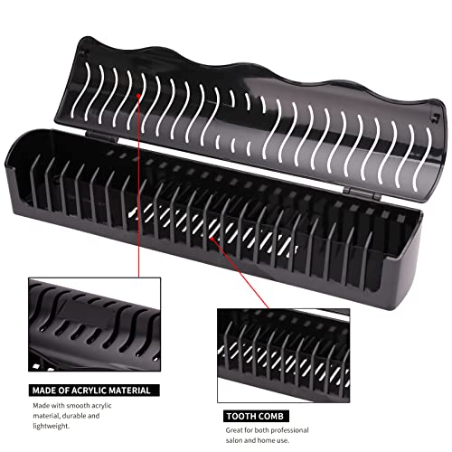 Hair Extension Holder Caddy for Clip-Ins Tape-In Micro Bundles & Sew-In Wefts