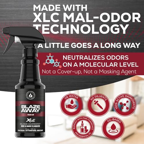 Blaze Away Fresh Air Odor Eliminator Spray 16 Fl Oz - Pack of 1 - Natural & Long-Lasting