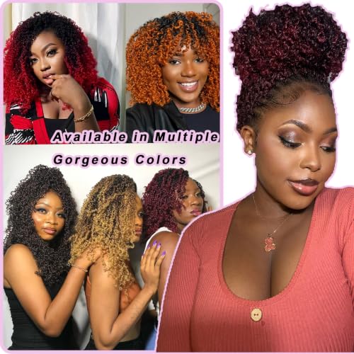8 Inch Yanky Twist Crochet Hair for Black Women - 8 Packs OT30