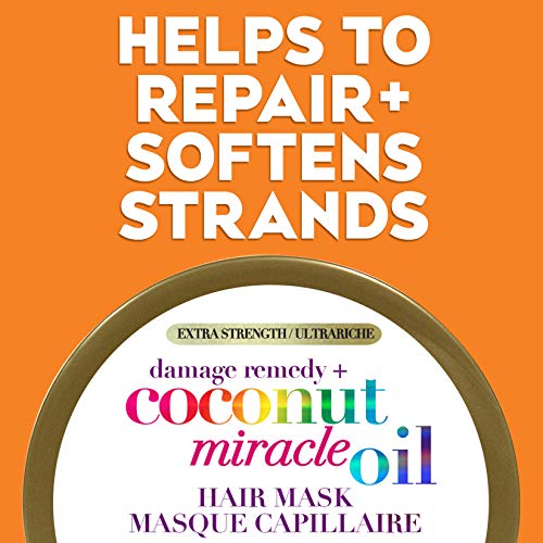 Deep Hydrating Coconut Oil Hair Mask for Damaged Hair - 168g
