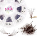 Brown Lash Extensions 10D Premade Fans 1000pcs Mix 9-16mm - Eyelash Extensions