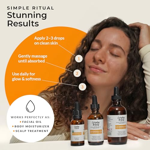 Cliganic Organic Marula Oil, 100% Pure - For Face & Hair | Natural Cold Pressed Unrefined (Packaging May Vary)