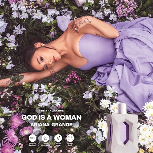 Ariana Grande God is a Woman 0.33oz Travel Perfume Spray - Fruity Musk Women’s Fragrance