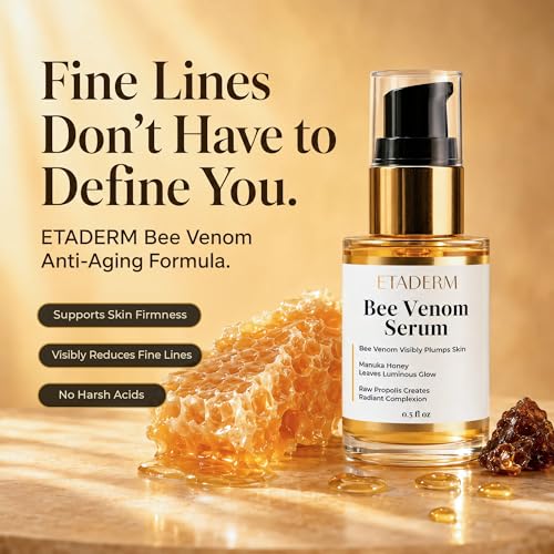 Bee Venom Serum - Hydrating & Firming Face Serum for Radiance 0.5 Fl Oz