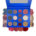 All-in-One Makeup Palette with Eyes, Lips, Cheeks - Vegan & Cruelty-Free
