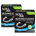 Novadent Retainer Cleaner 168-Day Pack of 2 - Dentist Recommended Tartar & Stain Remover