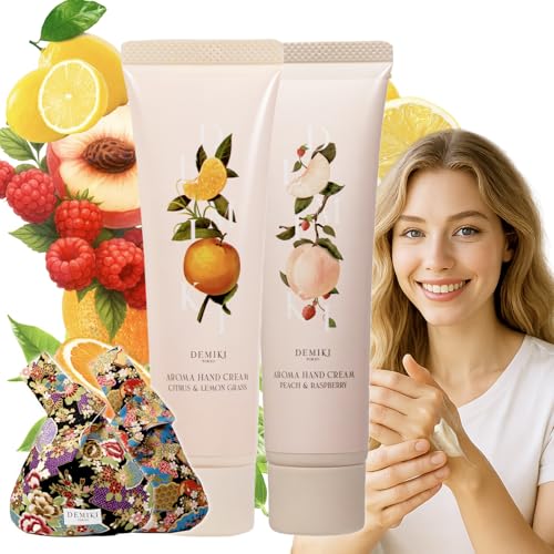 Shea Butter Hand Cream Set - Travel Size 1.7 fl oz x 2, Moisturizing Dry Hands