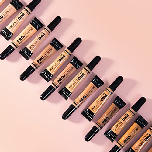 L.A. Girl HD Pro.Conceal, Light Ivory GC970 (Pack of 2)