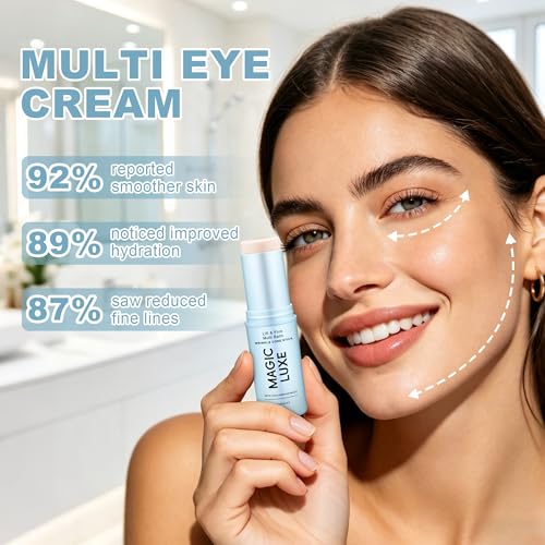 Magic Luxe Korean Under Eye Balm Stick 1 Fl Oz Hydrating Dark Circles Puffiness