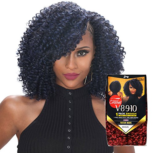 Crochet Braids Synthetic Water Wave Hair - 8, 9, 10 Inch, Variation SOM 27/30