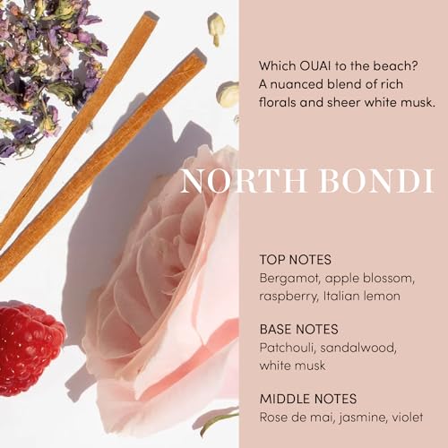 OUAI Travel Fragrance Set - Mini Eau de Parfum Bundle with Melrose Place & North Bondi
