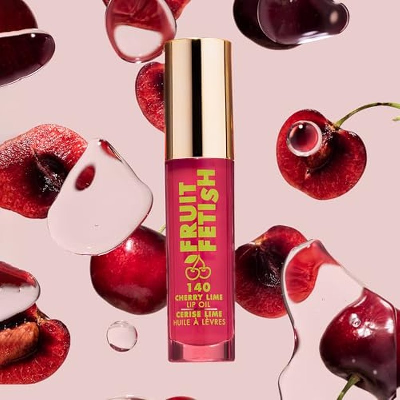 Milani Fruit Fetish Lip Oil Bundle - Cherry Lime & Passionfruit Coconut - Hydrating Lip Gloss