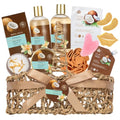 Home Spa Gift Basket Set with Skin Care Masks & Body Products for Women & Men