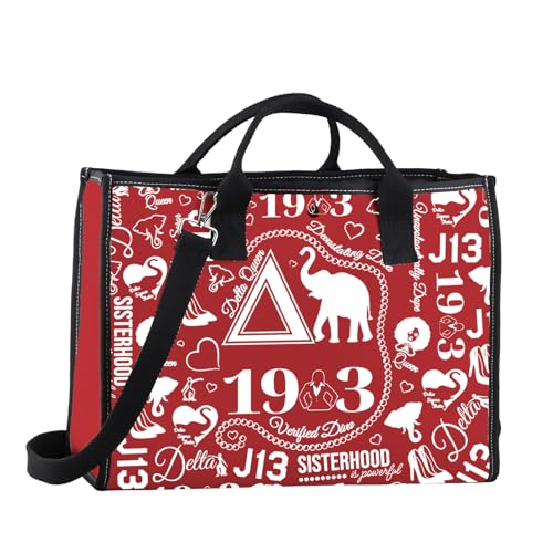 Redqueen Tote Bag - Sisterhood Inspired Greek Paraphernalia Shoulder Bag Gift for Women