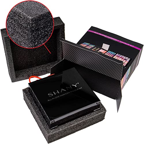 SHANY HARMONY All-In-One Makeup Set with Eyeshadows, Blush, Lip Gloss & Brushes