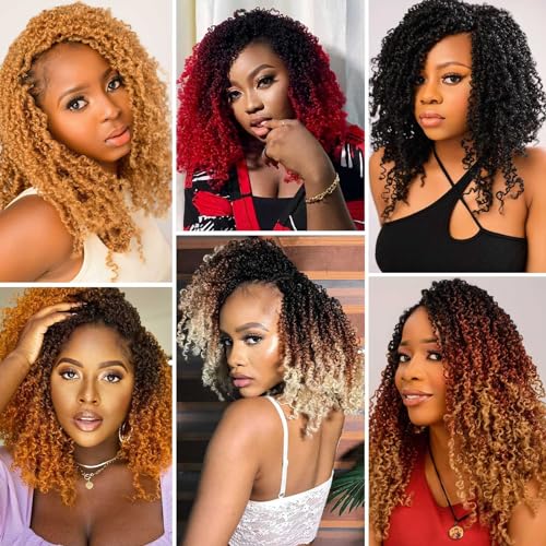 18 Inch Crochet Hair Pack of 8 Micro Yanky Twist Bohemian Style - OT30