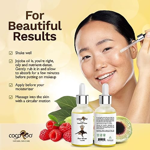 7-in-1 Anti-Aging Face Serum with Vitamin C, Jojoba Oil & Ceramides - Natural & Vegan