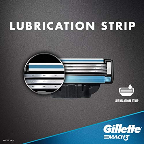 Gillette Mach 3 Razor Refill Cartridges 8 Count - Pack of 8