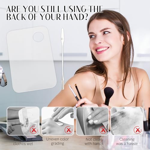 Waterproof Brow Pen, Long-Lasting Eyebrow Powder, Liquid Eyebrow Pencil with Square Brush | Fast-Drying, Smudge Proof Brow Definer